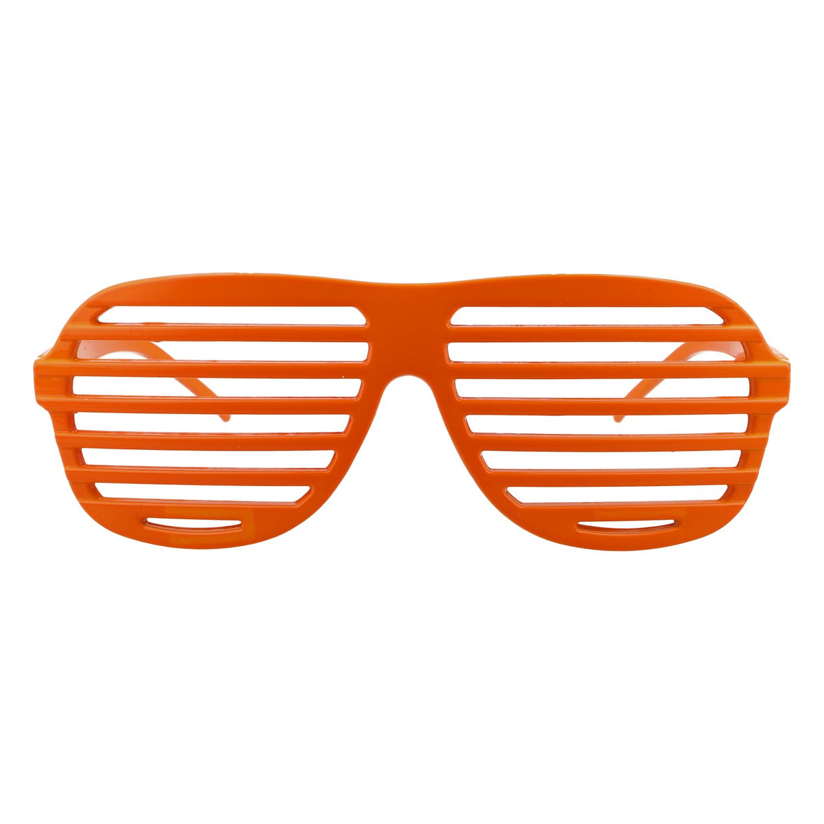 Lunettes de fête Atzen, lunettes orange Shutter Shades, look culte, pour faire la fête