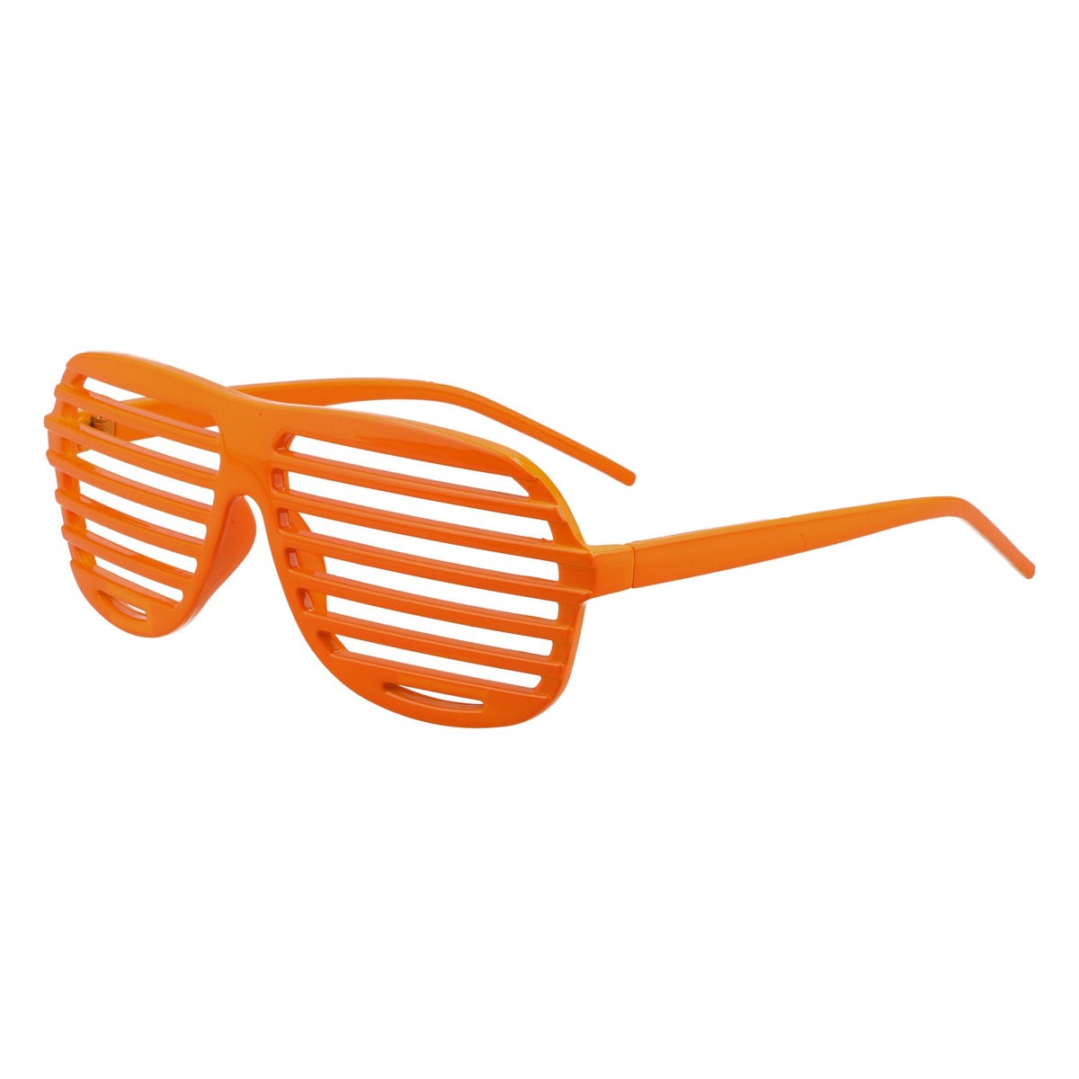 Lunettes de fête Atzen, lunettes orange Shutter Shades, look culte, pour faire la fête – Vue 2