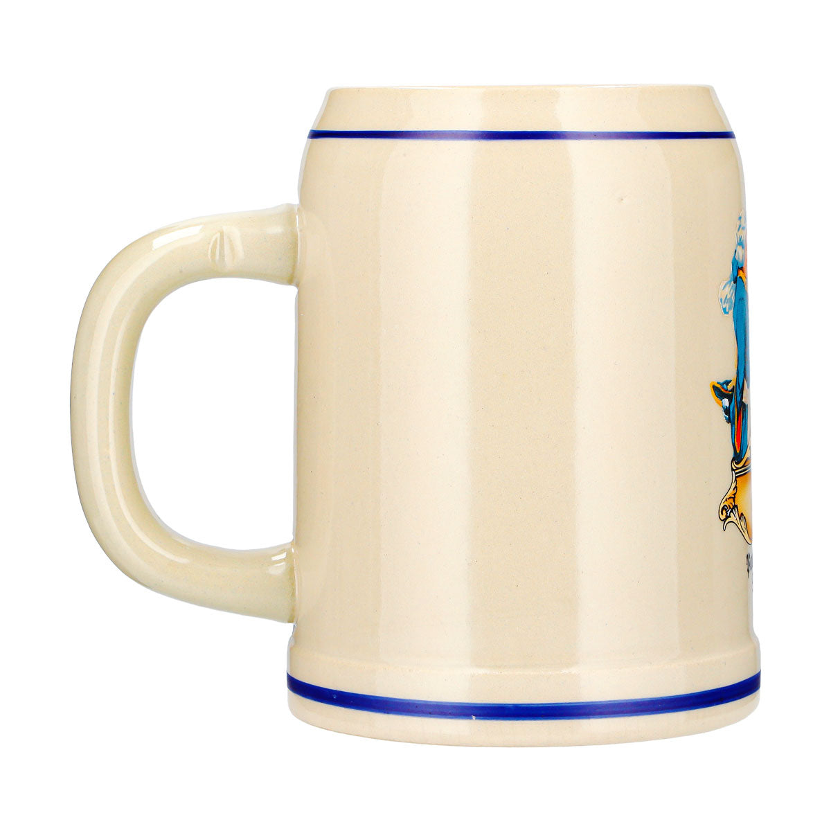 Verre à bière Paulaner 0,5 l, chope Salvator Thomasbräu, argile Gerz – Vue 3