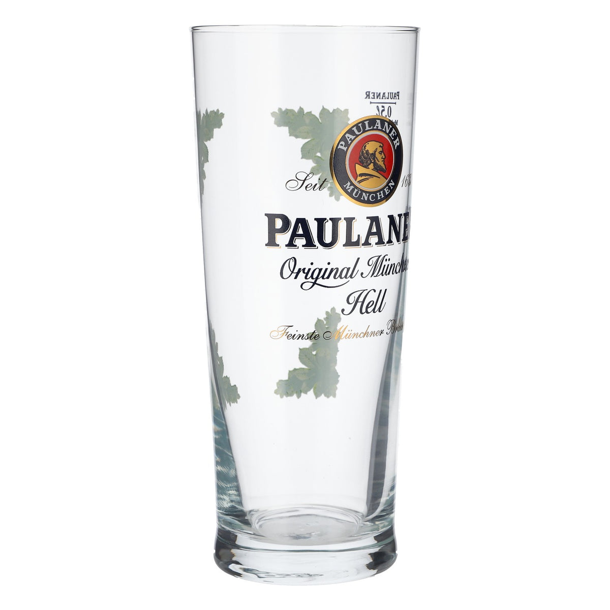 Verre à bière Paulaner Verre à pied Munich 0,5 l Clair Verre graffité avec stylo – Vue 2