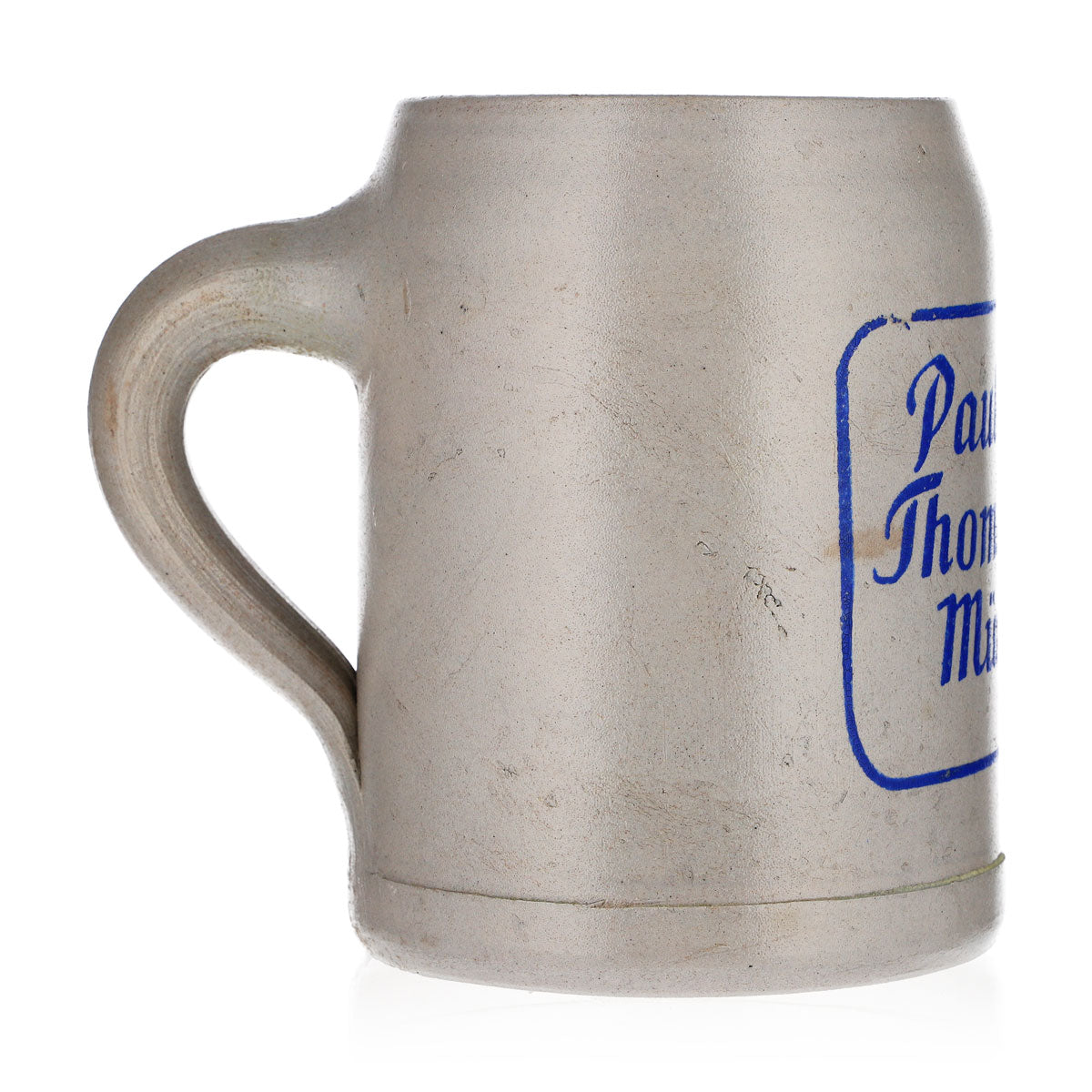 Verre à bière Paulaner, chope en terre cuite Thomasbräu Munich, chope en pierre de 0,5 l, Seidel – Vue 3