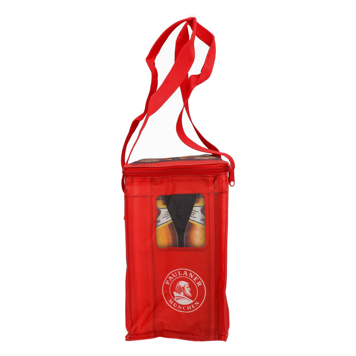 Sac isotherme pour bière Paulaner Coller Bag Icebag Retro Camping Sac de plage rouge – Vue 3