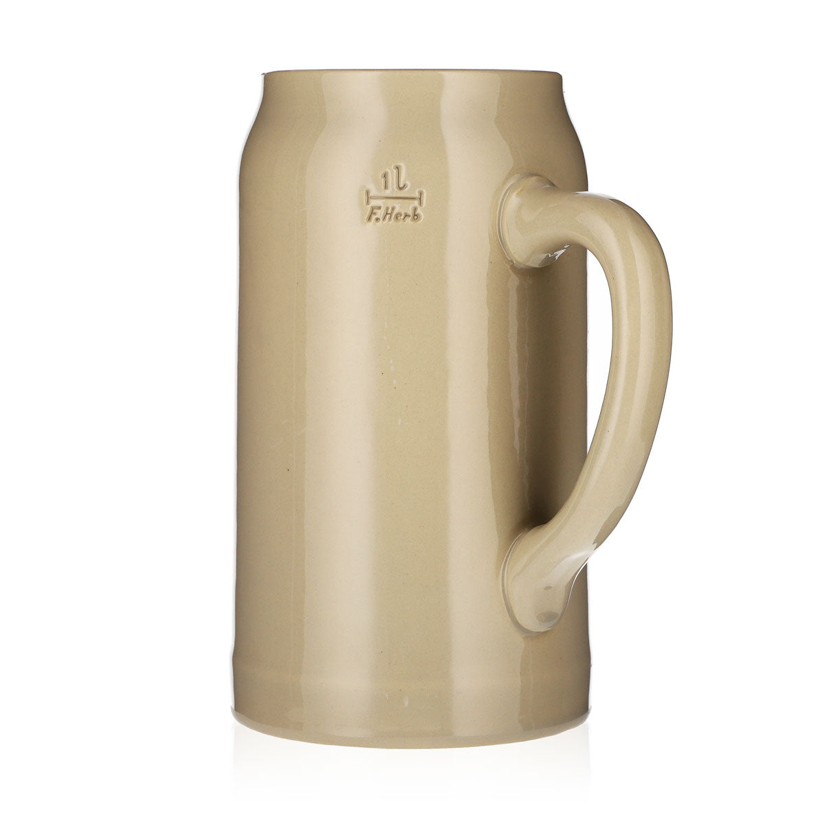 Verre Paulaner, chope à bière blanche en faïence, chope de 1,0 l, verre à bière – Vue 4