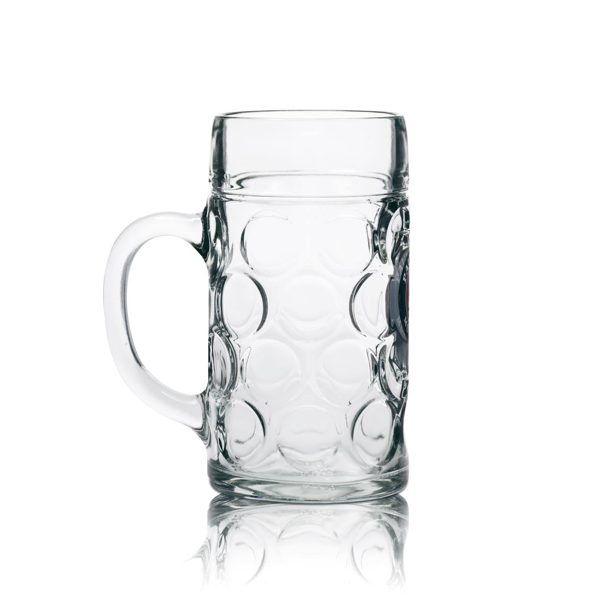 6 chopes à bière Paulaner B-WARE - Verres à bière 1 l calibrés pour la restauration – Vue 3