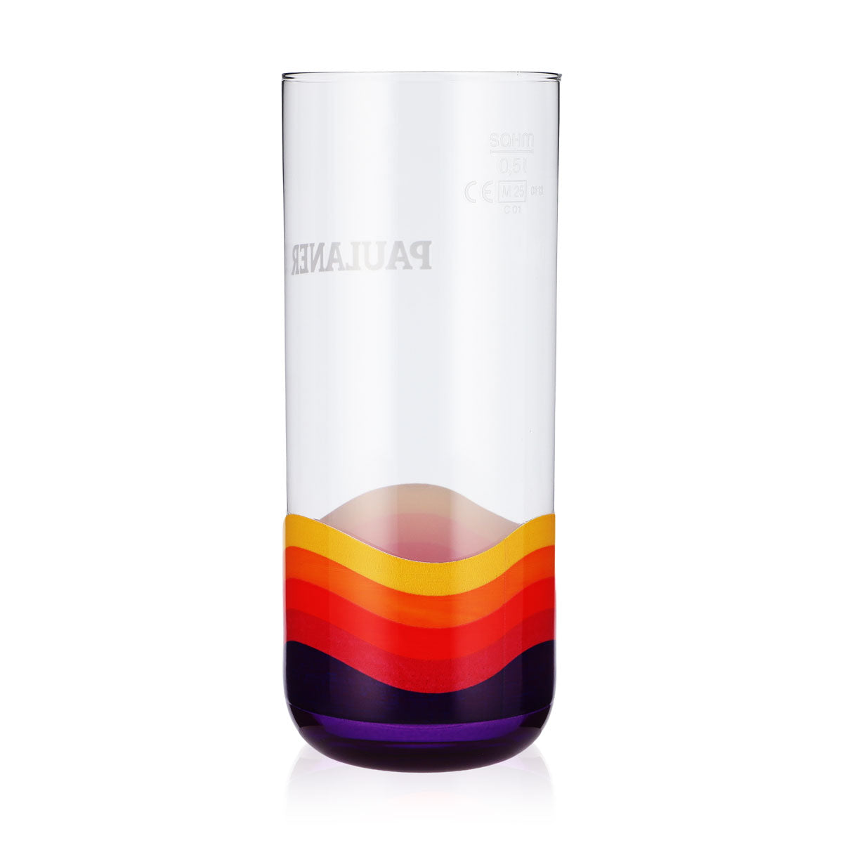 Boisson gazeuse Paulaner Cola-Mix, verre de 0,5 l, fond arrondi - nouveau design Sahm – Vue 3