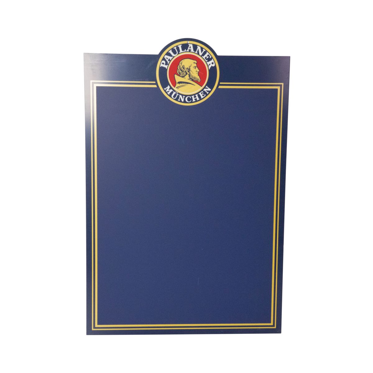 Tableau noir mural Paulaner 75 x 50 cm Menu Carte Boissons Publicité