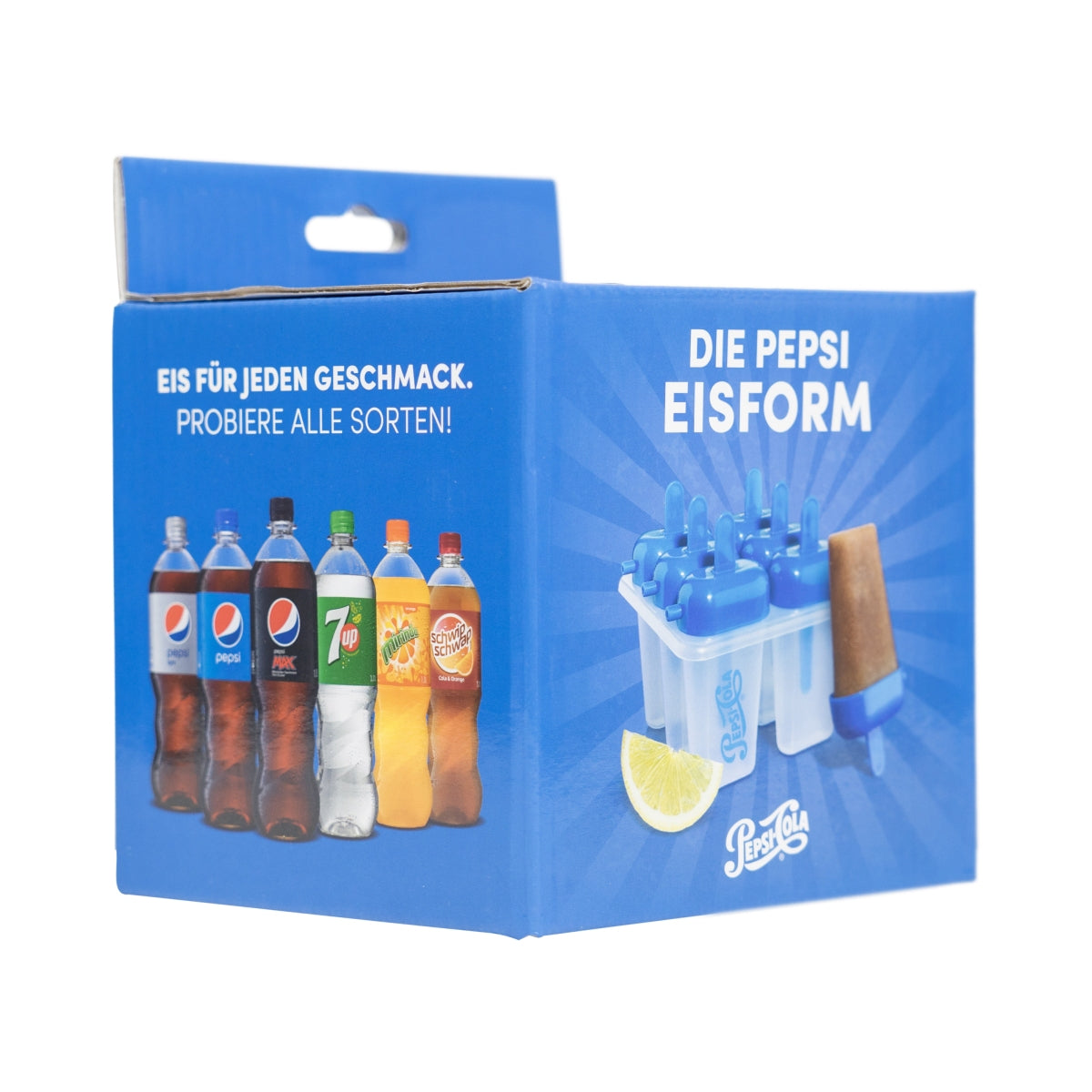 Moule à glace Pepsi Limonade 6 compartiments 100 ml Bâtonnets glacés Selfmade Cola Glaçons Congélateur – Vue 2