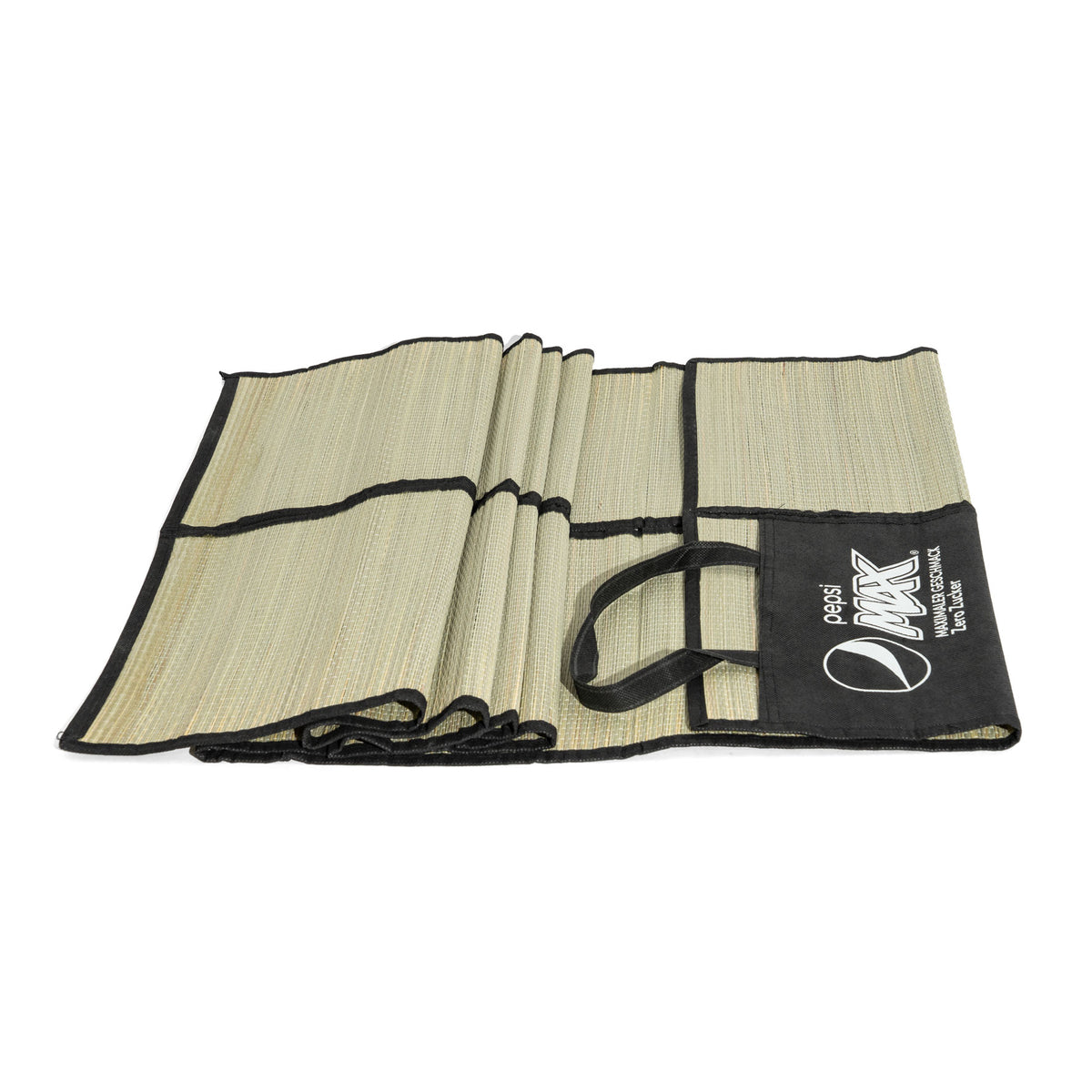 Pepsi Max Cola Tapis de plage en paille véritable Tapis de bain Tapis de camping – Vue 3