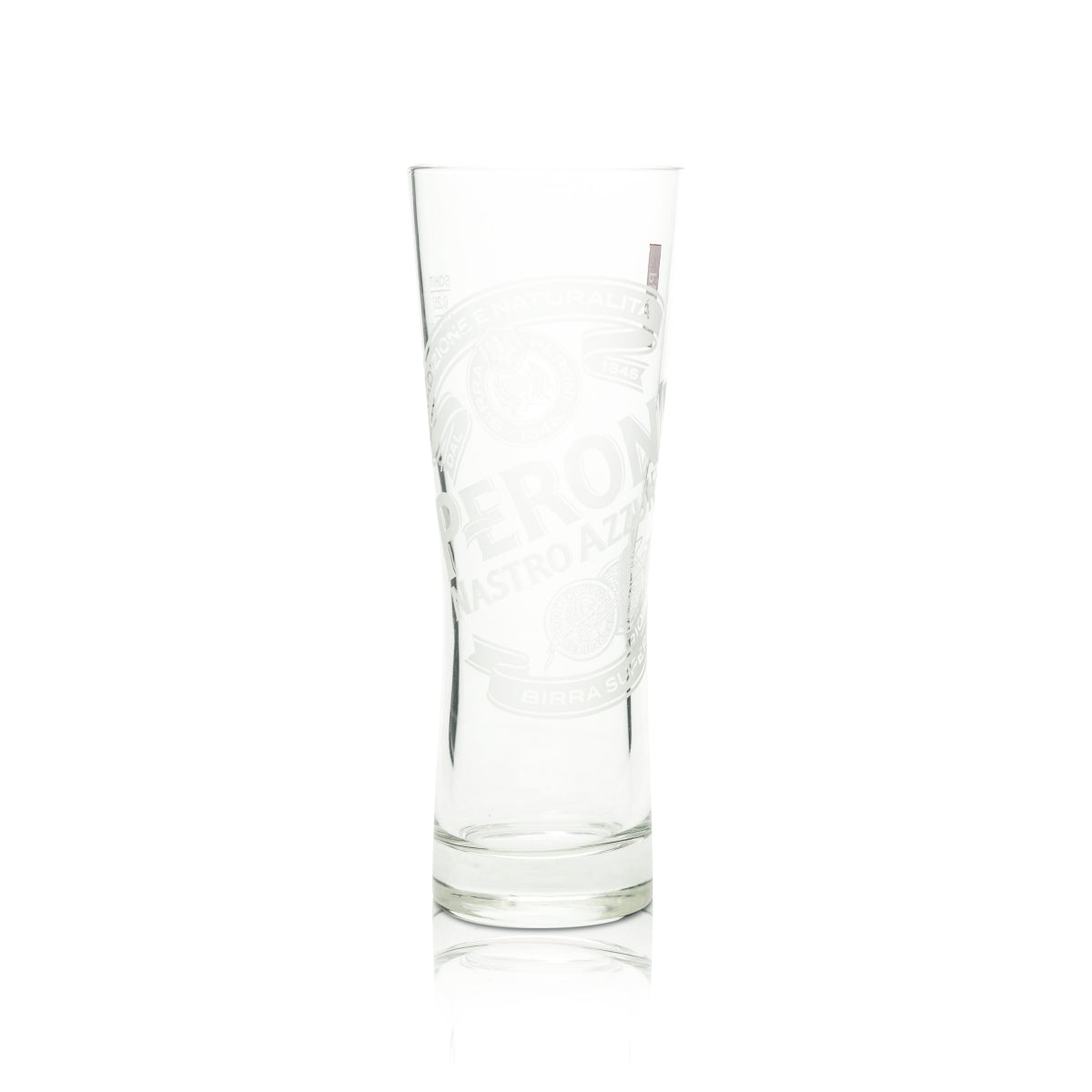 6 verres à bière Peroni 0,25 l, 1/2 pinte, verres à bière, Italie, Nastro Azzurro – Vue 2