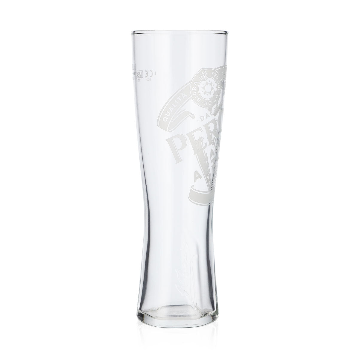 Verre à bière Peroni 0,3 l Verre à pied « Nastro Azzuro » Signature en relief au fond – Vue 2