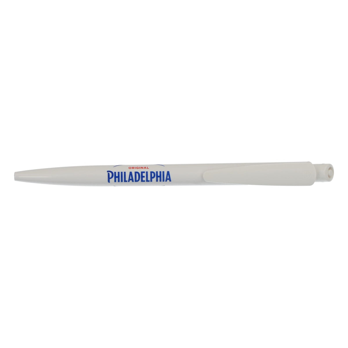 Stylo à bille Philadelphia Fromage frais Stylo publicitaire blanc – Vue 2
