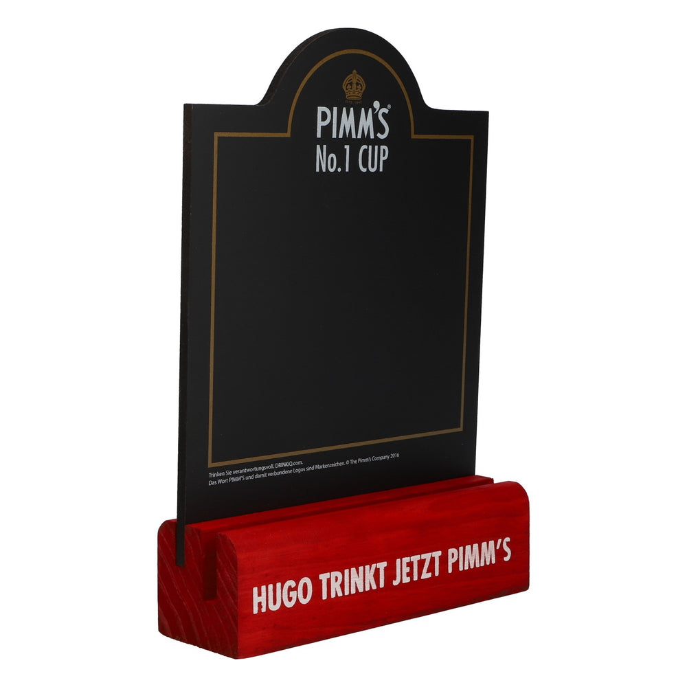 Présentoir de table pour liqueur Pimm's Porte-menu Tableau noir Maintenant Pimm's