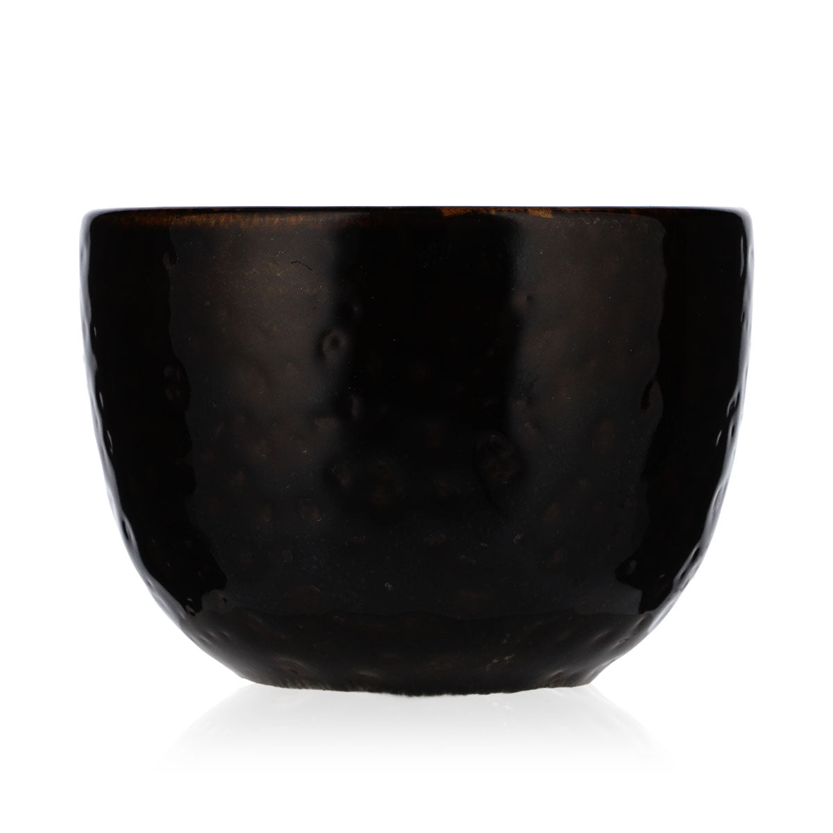 Porcelaine Tasse à café Tasse à latte avec anse Noir mat – Vue 3