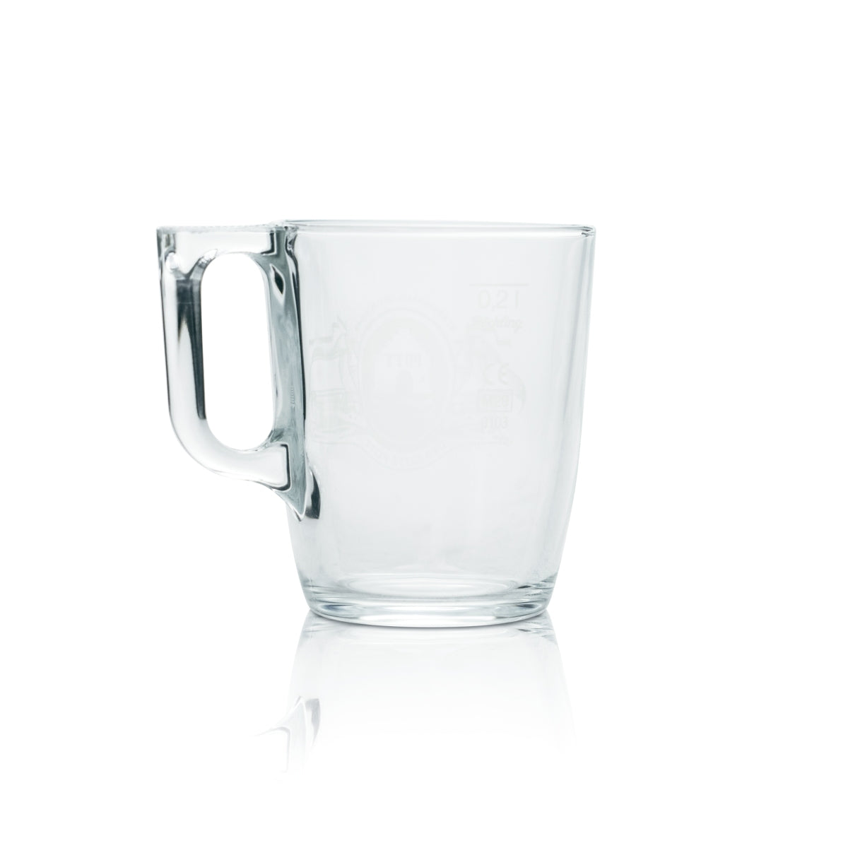 Verre à vin chaud Pott 0,25 l avec anse isotherme et doseur de rhum Marché de Noël Avent – Vue 2