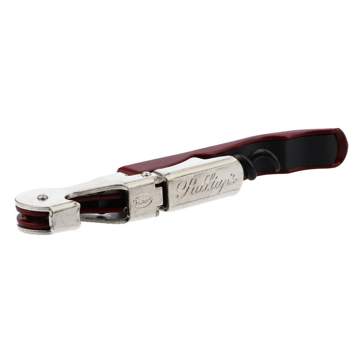 Tire-bouchon et couteau de sommelier Pulltap's, couleur bordeaux, Escudo Rojo – Vue 2