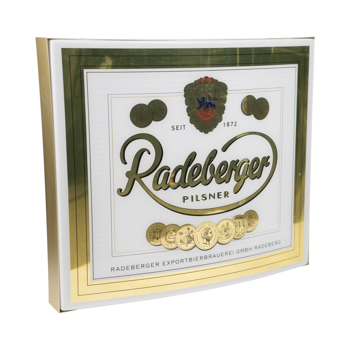 Enseigne lumineuse Radeberger Bier pour l'extérieur 62 x 73 cm, brasserie, bar, enseigne de café en plein air – Vue 2