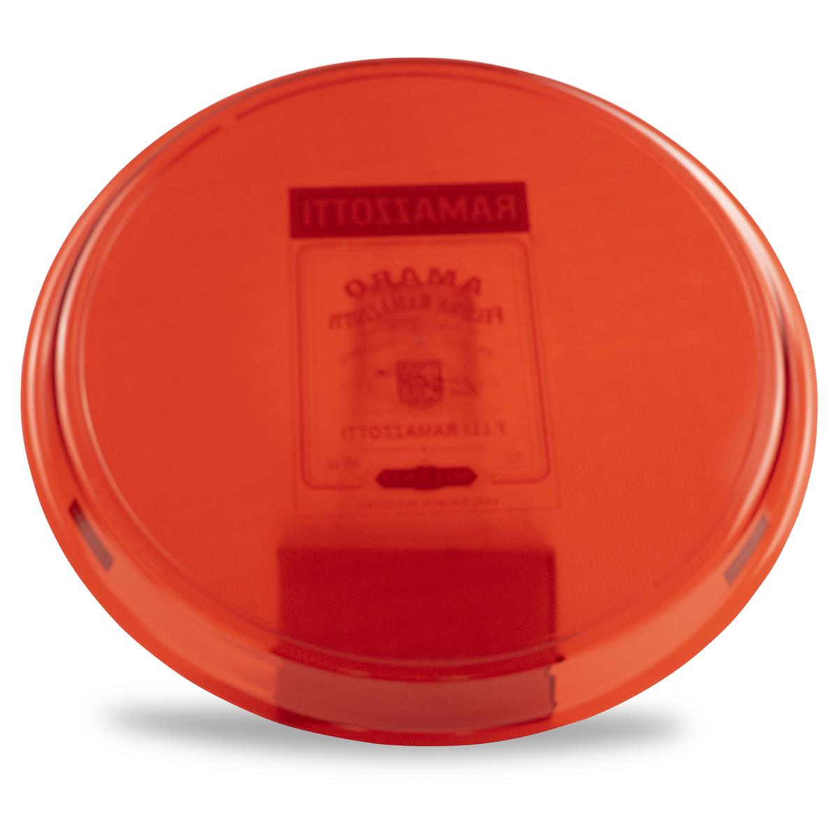 Ramazzotti Liqueur Plateau Plateau de service Plateau de serveur rouge transparent – Vue 2