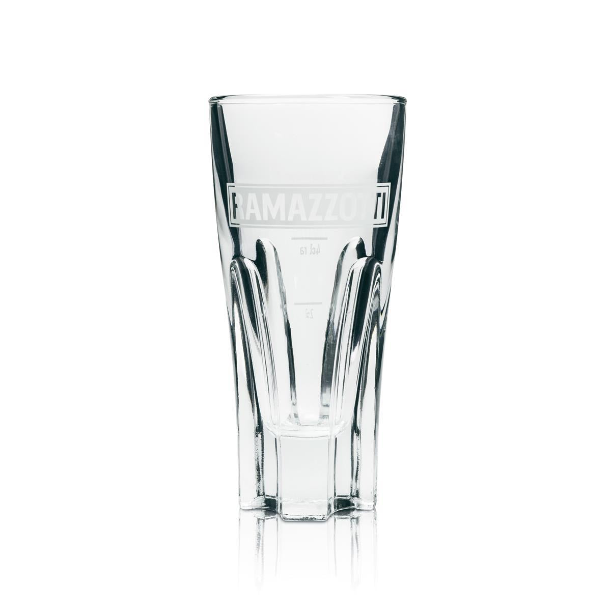 6x Verre à liqueur Ramazzotti, petite version, inscription blanche – Vue 2