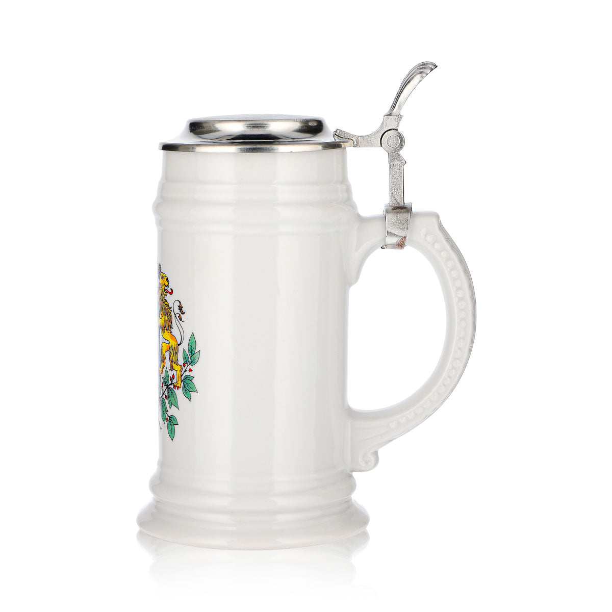 Verre à bière Rastal 0,5 l, chope en terre cuite, armoiries de la Bavière, terre cuite – Vue 5