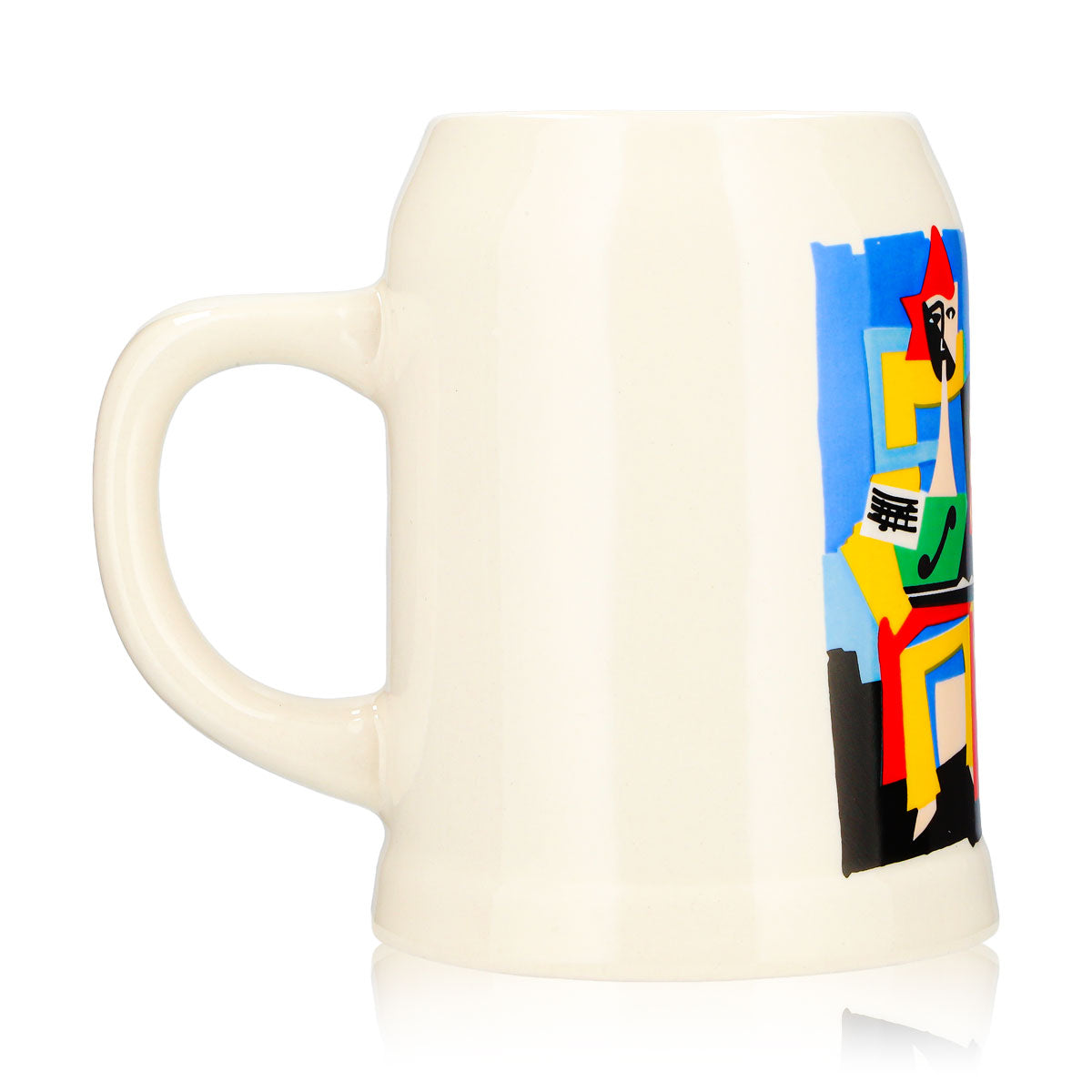 Verre à bière Rastal 0,5 l, chope en terre cuite « Partytime », multicolore – Vue 3