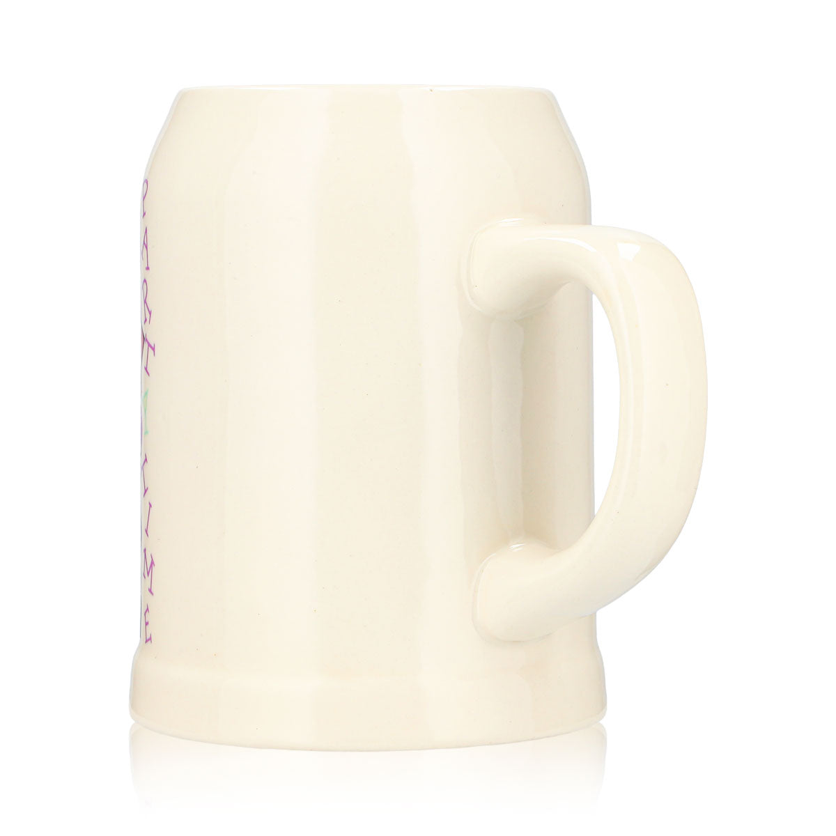 Verre à bière Rastal 0,5 l, chope en terre cuite « Partytime », couleur violet – Vue 4
