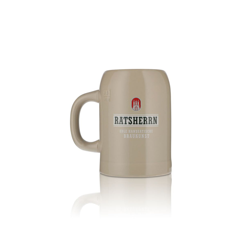 Verre Ratsherrn Pils 0,5 l Chope à bière Verres à bière Verres en grès Fleeten-Kieker