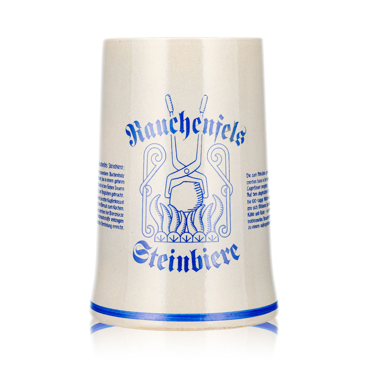 Verre à bière Rauchenfels, chope en terre cuite, 0,3 l, chope à bière, chope en grès, bières en grès – Vue 2