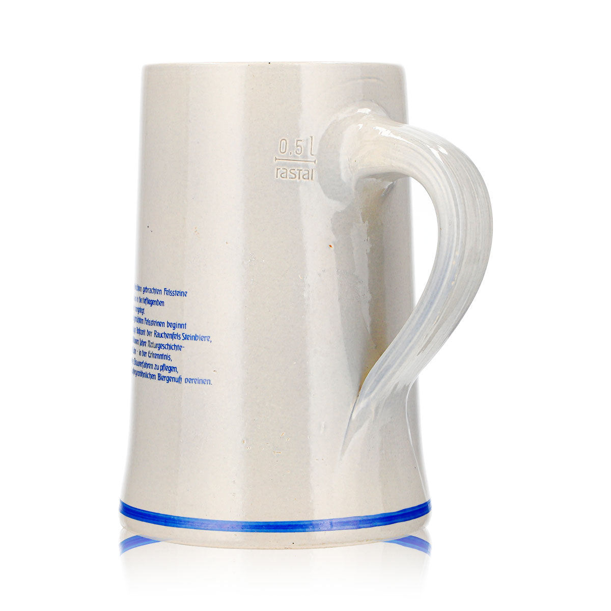 Verre à bière Rauchenfels, chope en terre cuite, 0,3 l, chope à bière, chope en grès, bières en grès – Vue 5