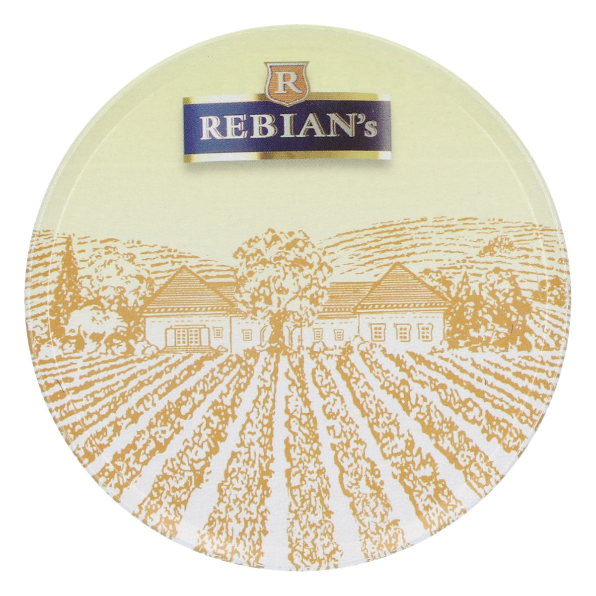 Rebians Dessous de verre Ø8cm anti-goutte Sous-verre Couvercle à bière Couvercle en verre