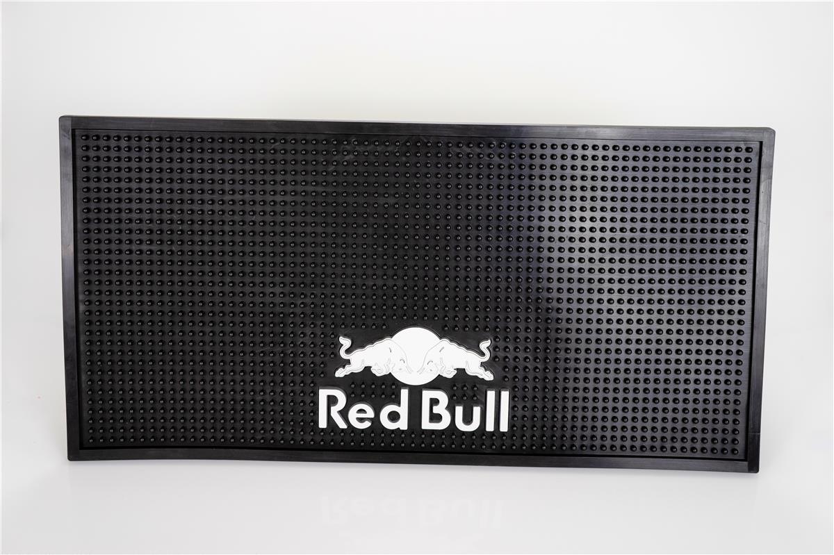 Red Bull Energy Tapis de bar Tapis égouttoir Accessoires de bar XL Noir