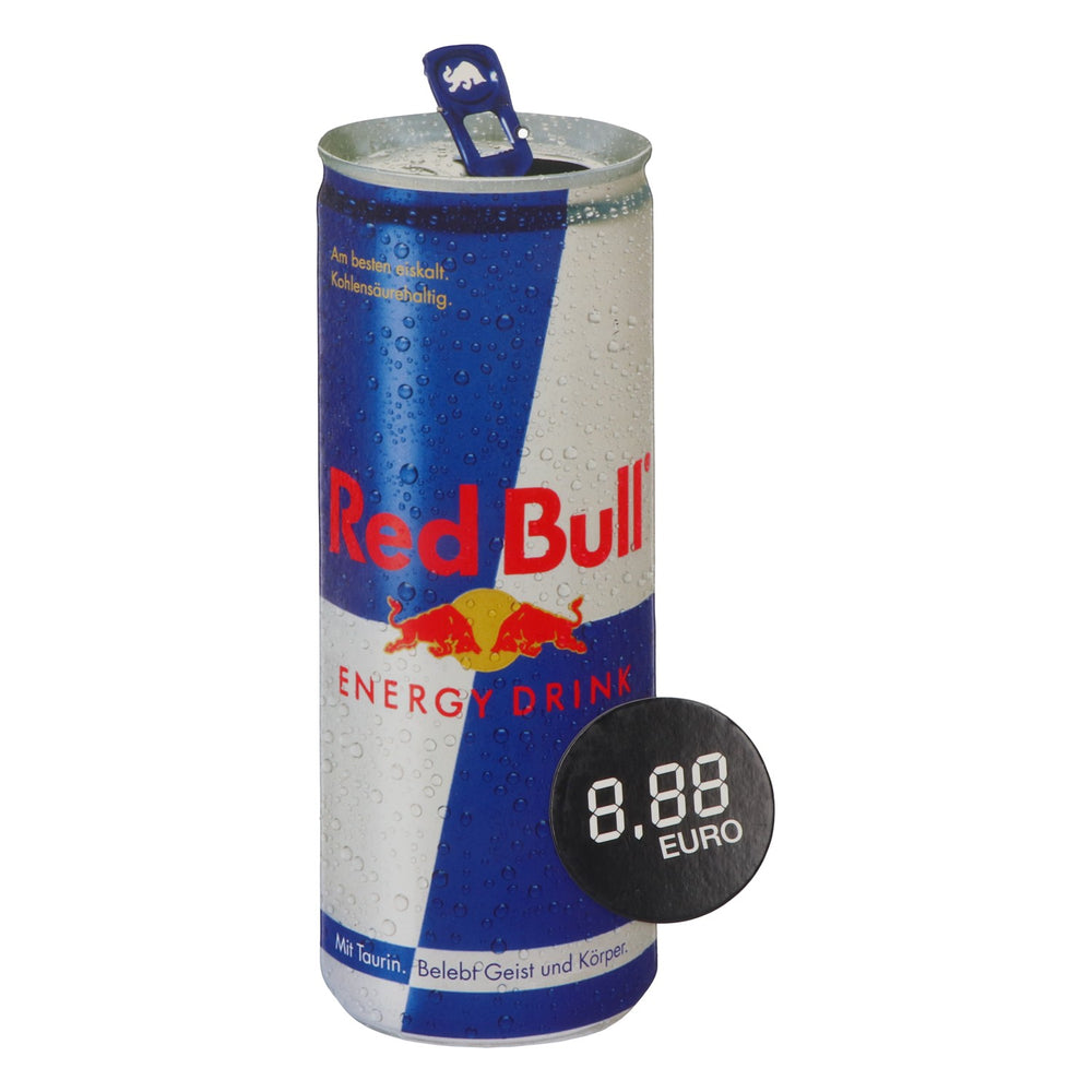 Red Bull Energy Schild Carton Tableau des prix Décoration murale « Canette »