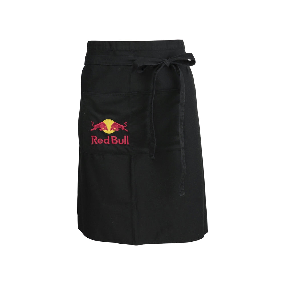 Tablier Red Bull pour serveur, ceinture ventrale, poche longue, service, restauration, bar, café