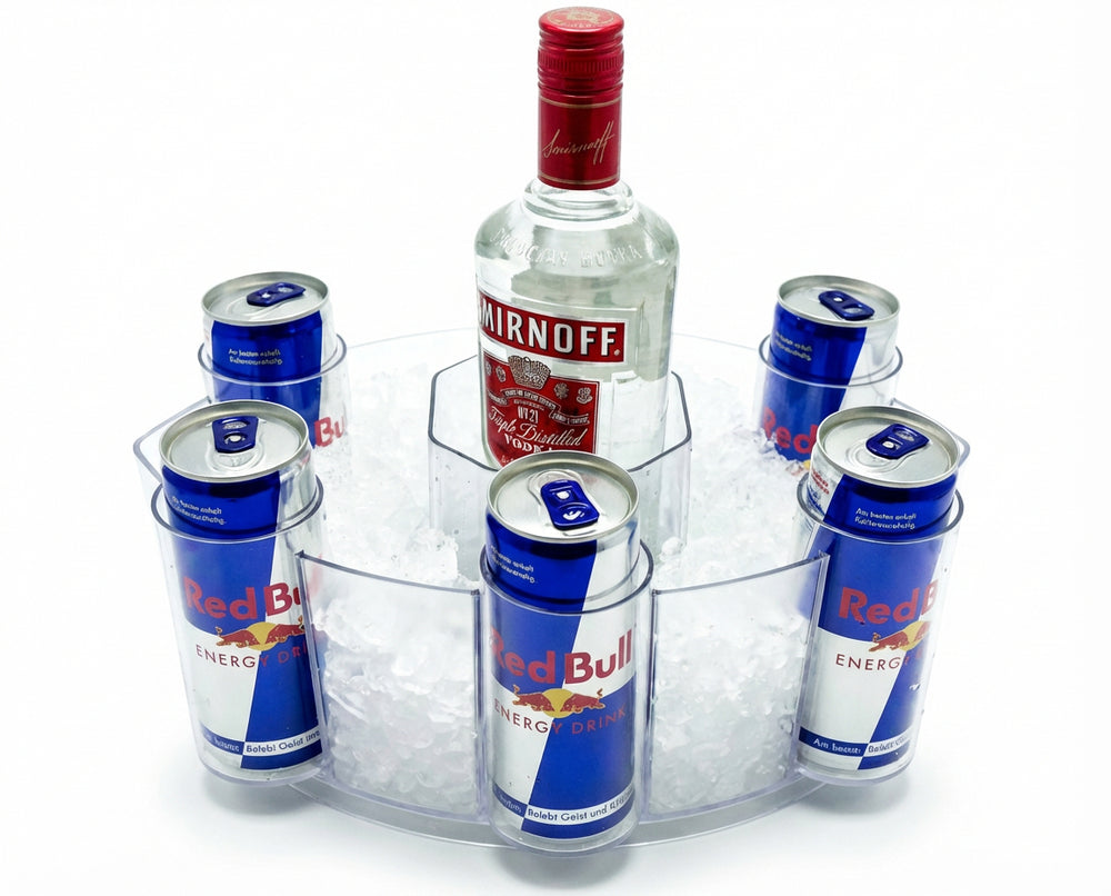 Red Bull Kühler Energy The Boat Big 6 canettes bateau glaçons glacière Ice Gastro Bar