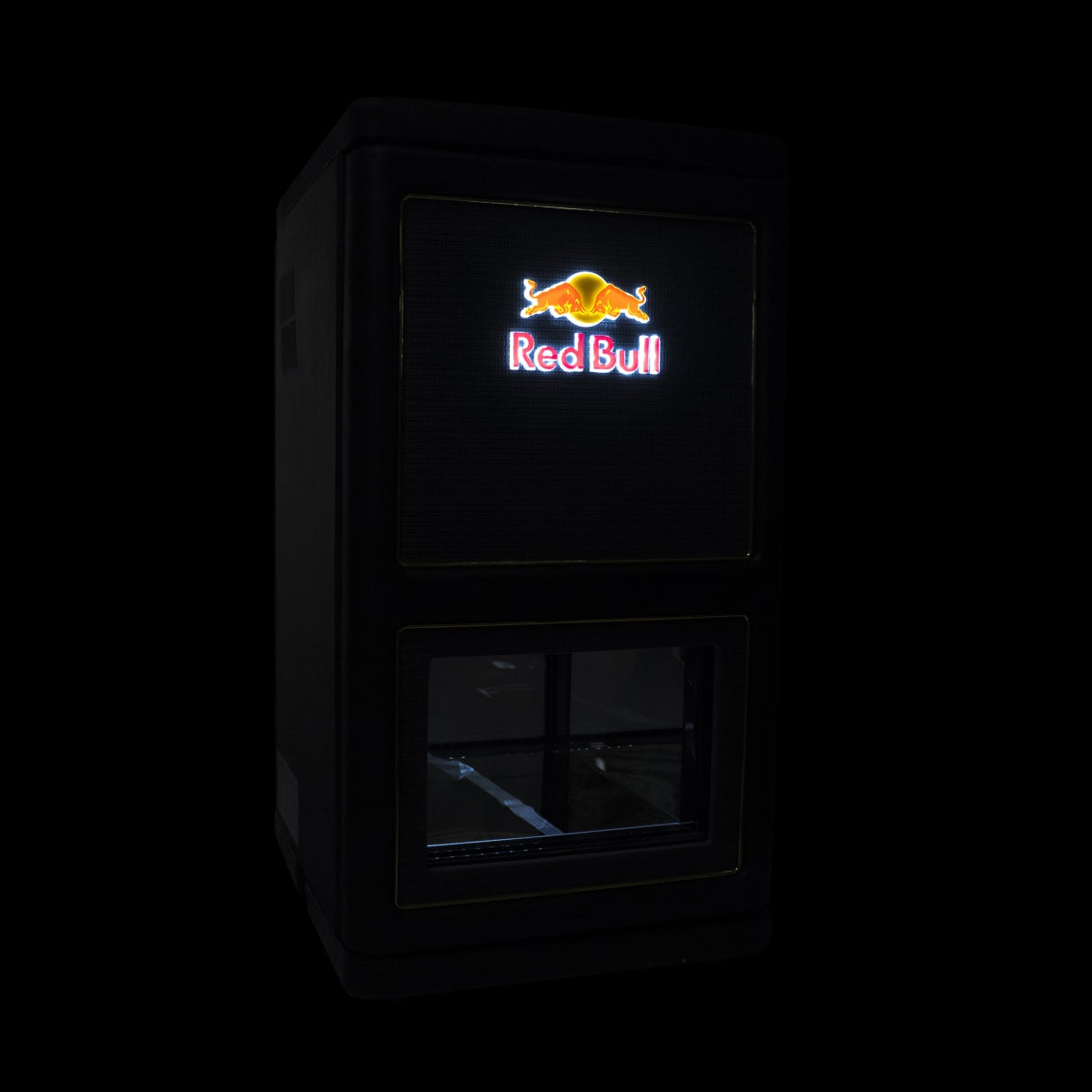 Réfrigérateur Red Bull DJ Cooler Amplifier Fridge LED Gastro Rare noir Canettes – Vue 3