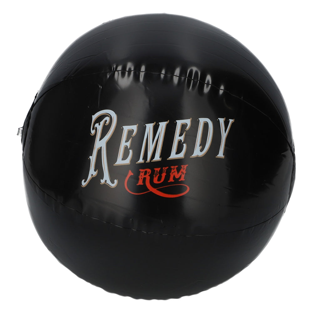 Remedy Rum Ballon de plage noir 14 cm Ballon de plage Loisirs