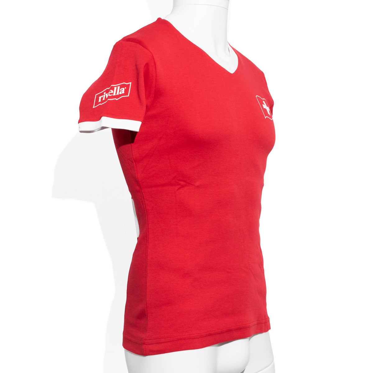 T-shirt Rivella Limonade T-shirt décontracté Jim Bob Men Col en V Taille M – Vue 2