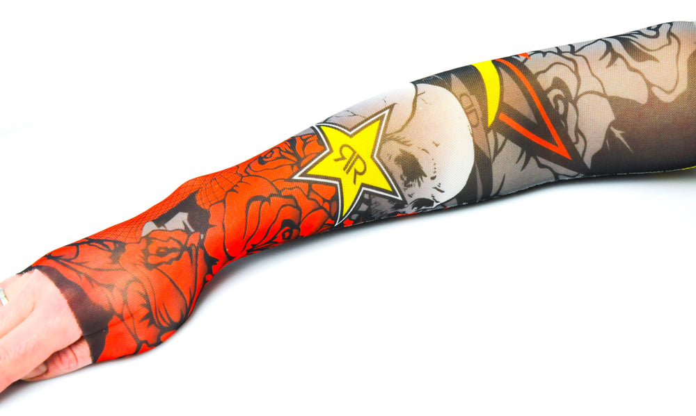 Rockstar Energy Tattoo Arm Stocking Arm Sleeve Pike