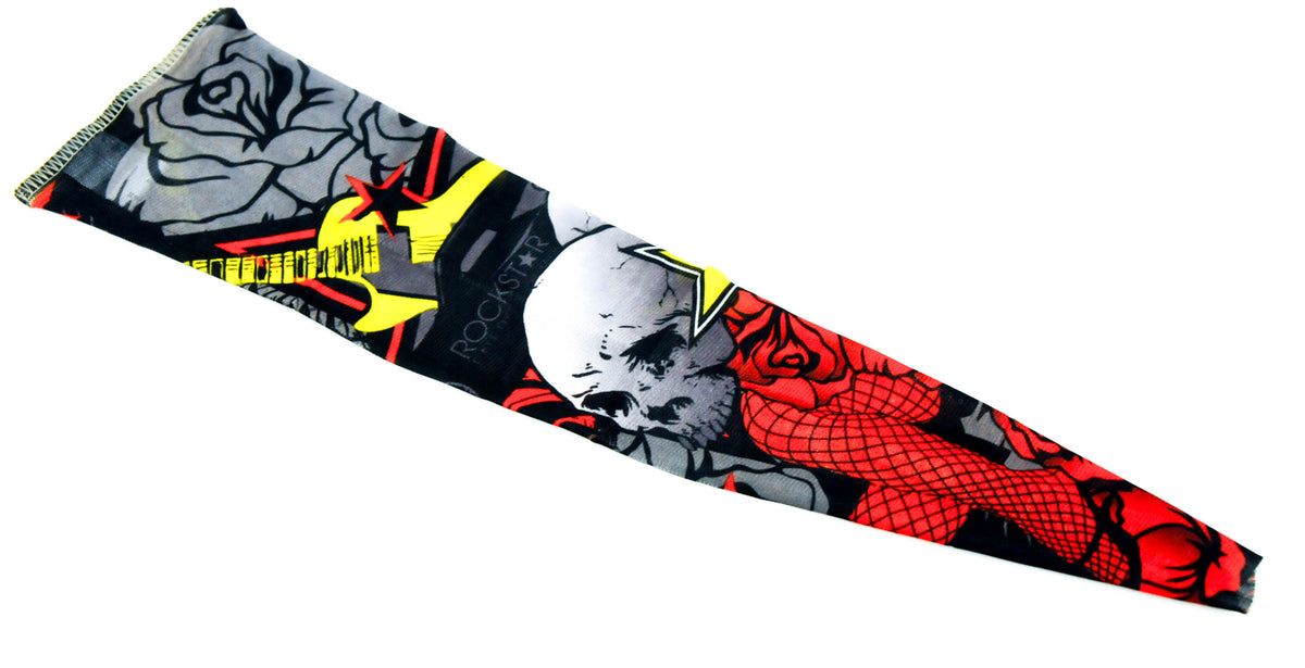 Rockstar Energy Tattoo Arm Stocking Arm Sleeve Pike – Vue 3