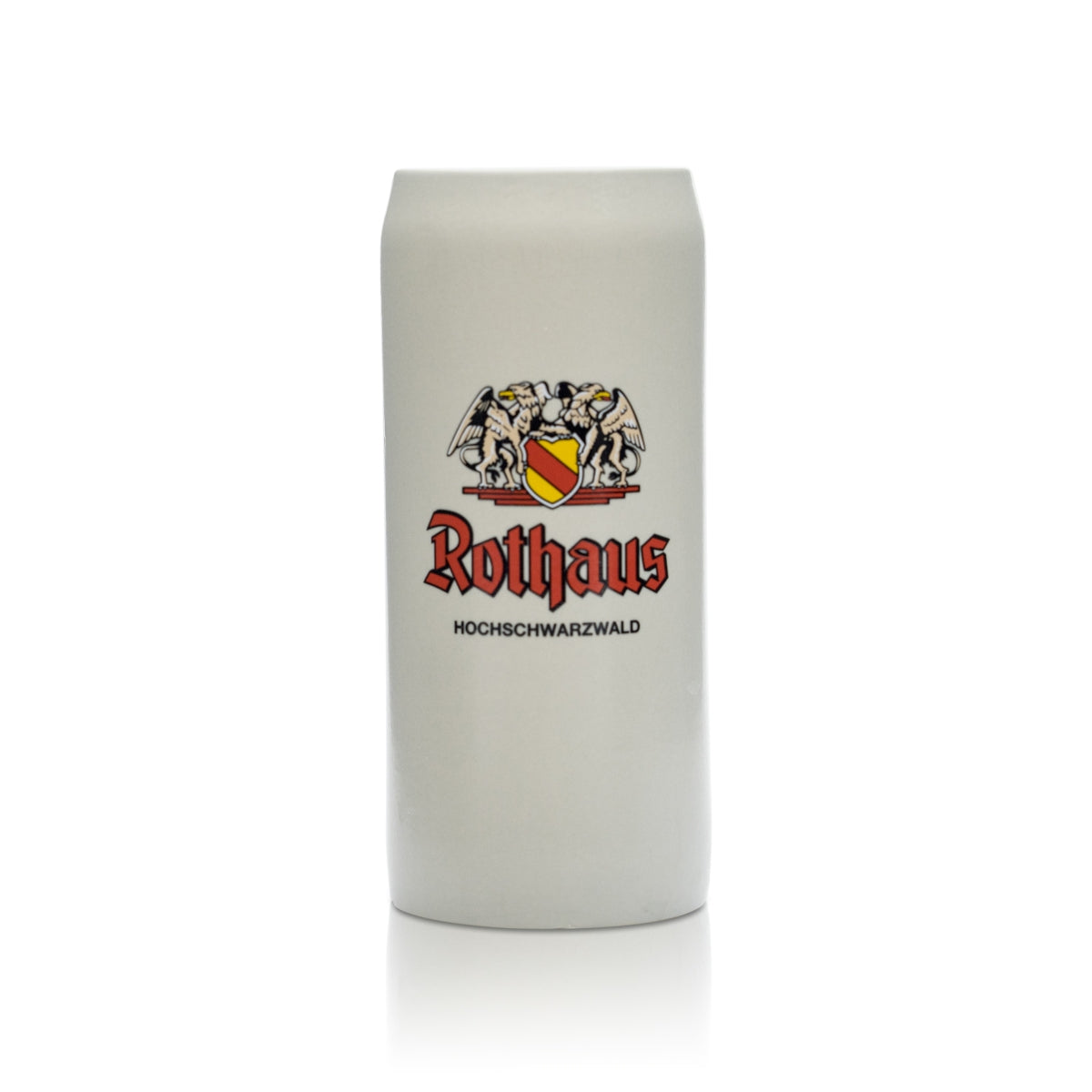 Verre à bière Rothaus 0,5 l, chope en grès, verre à bière Seidel, brasserie Baden Pils Zäpfle