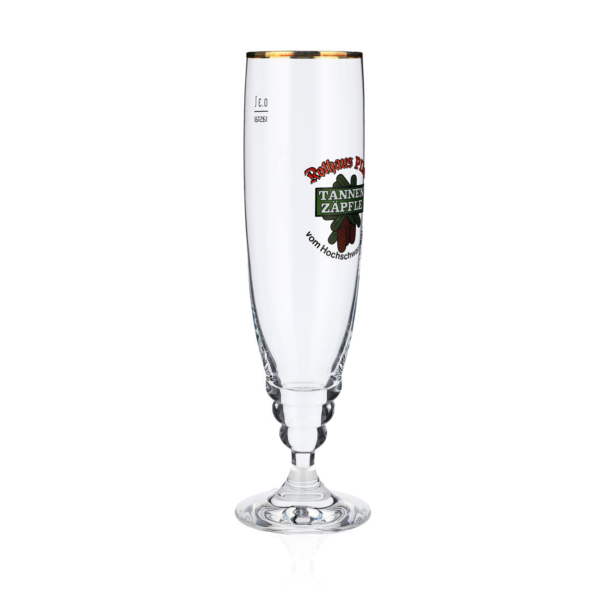 Verre à bière Rothaus Verres à bière 0,3 l Verre en forme de coupe Tannenzäpfle Rastal Feldberg – Vue 2