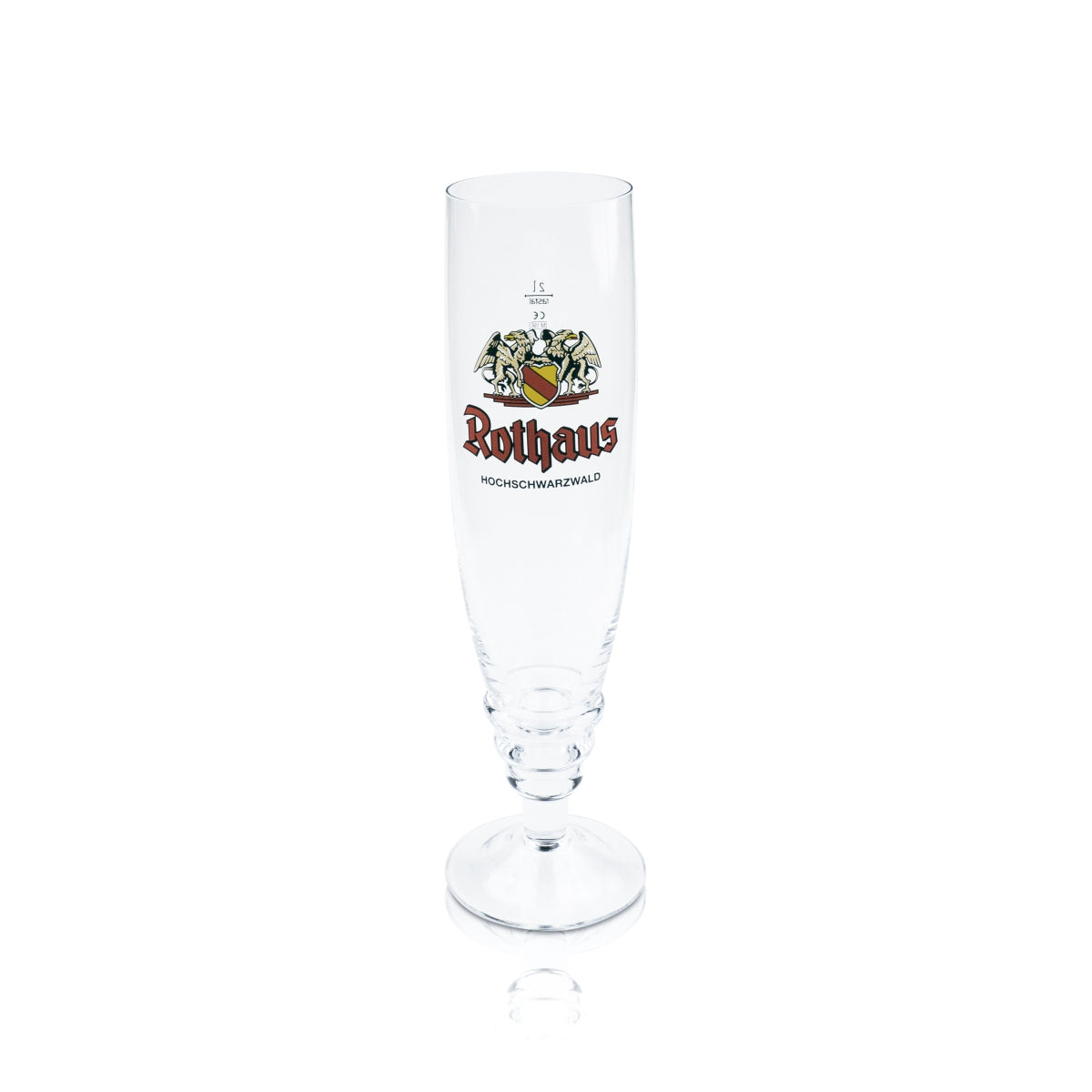 Rothaus Glas 2L XL Coupe Tulipe Verres à bière Baden Forêt-Noire Pils Brasserie Pils