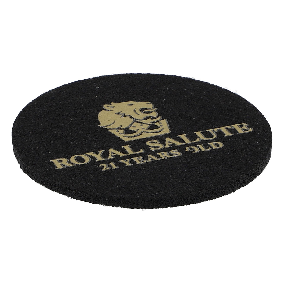 Royal Salute Whisky Sous-verres en feutre Sous-verres en verre Noir 6,2 cm de diamètre