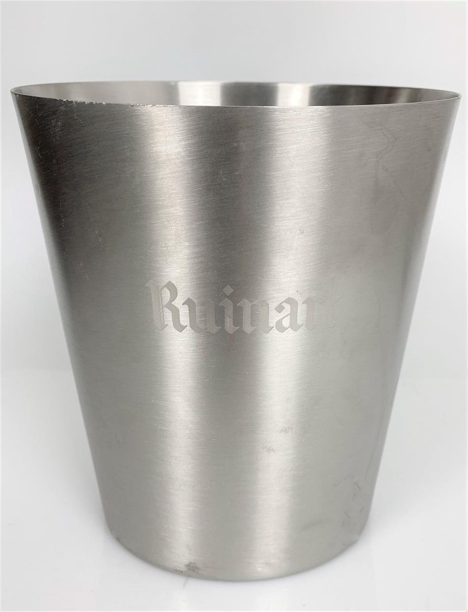 Ruinart Champagne Refroidisseur de bouteille Bac à glaçons Métal simple