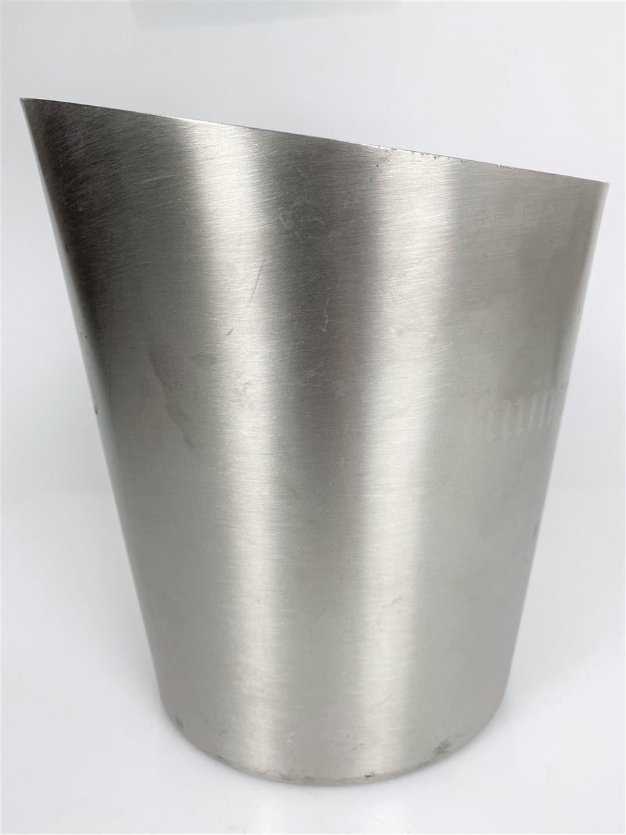 Ruinart Champagne Refroidisseur de bouteille Bac à glaçons Métal simple – Vue 2