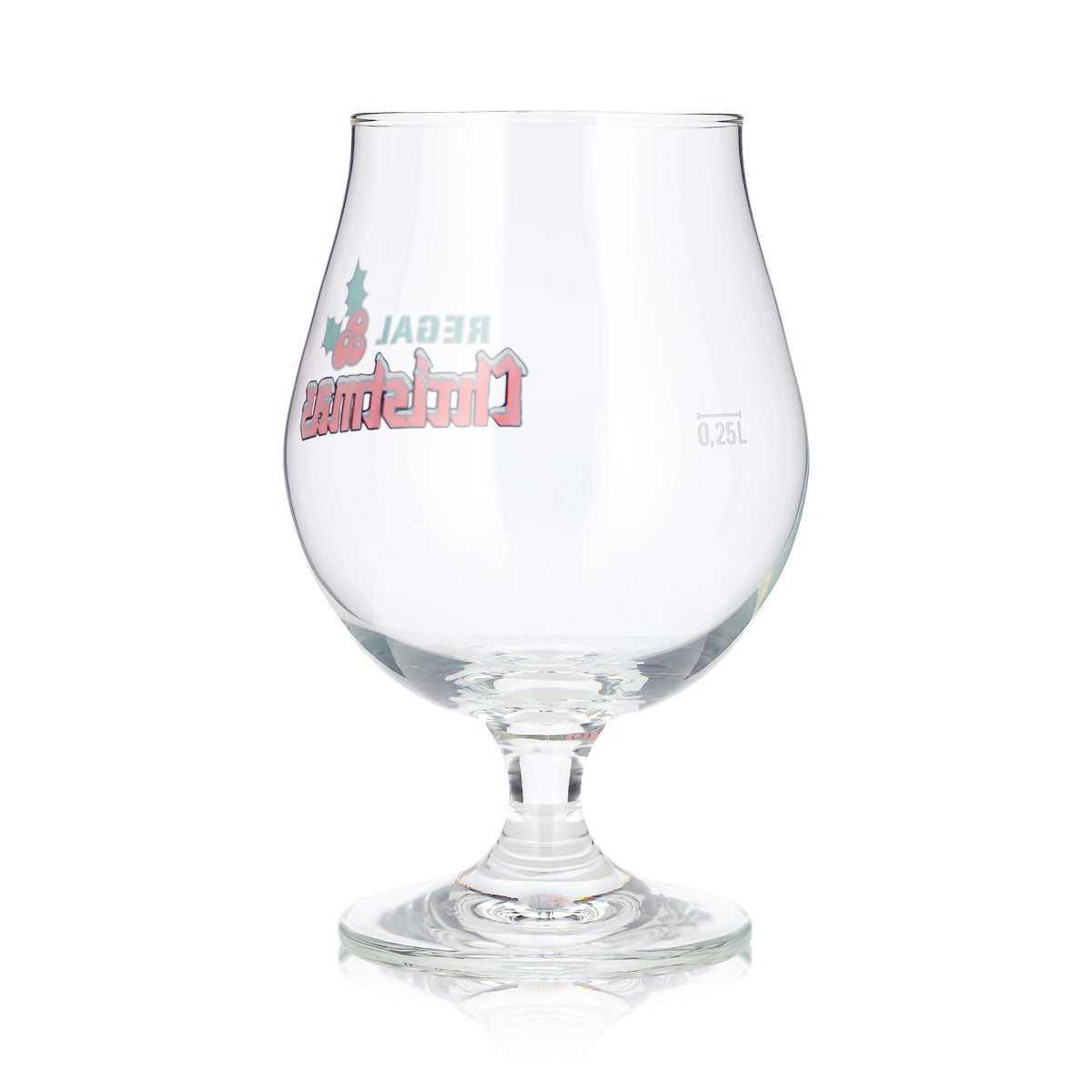 Verre à bière de saison « Regal », 0,25 l, forme tulipe, verre à bière de Noël, verre à pied – Vue 4