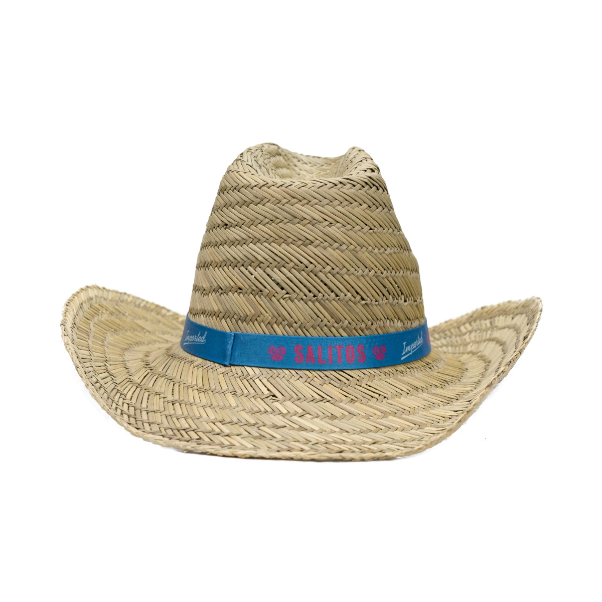 Chapeau de paille Salitos « Imported Blue » Casquette d'été – Vue 3