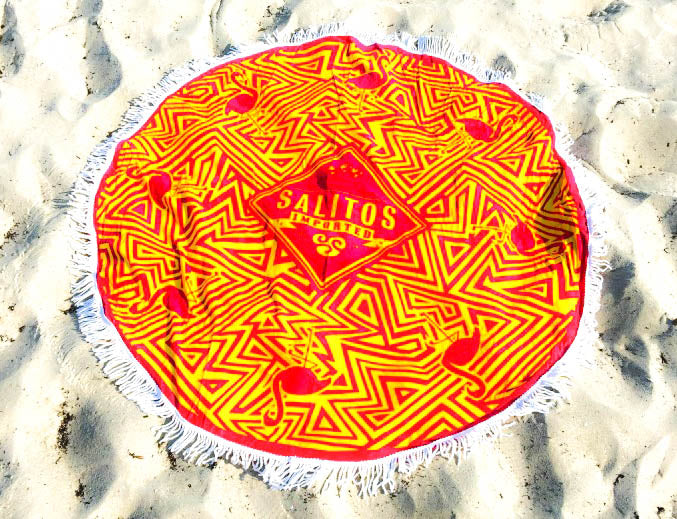 Serviette ronde Salitos Ø 1,5 m Serviette de table Couverture Sous-couverture Décoration Textile Merch