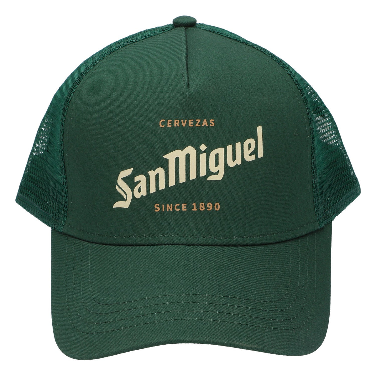 Casquette de baseball San Miguel Trucker Cap Casquette verte Casquette – Vue 2