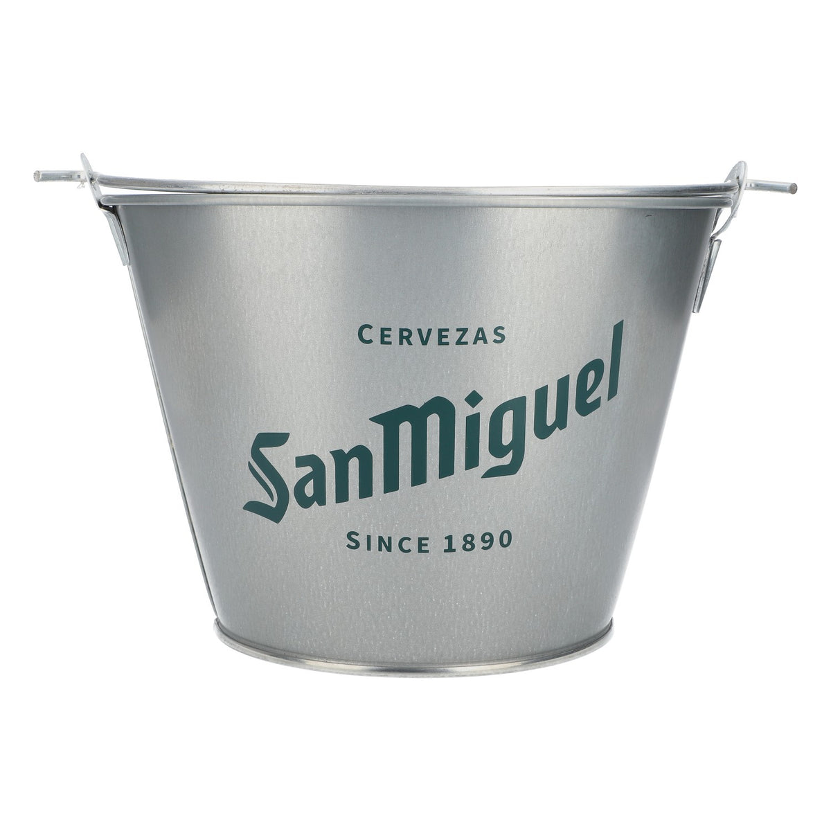 Seau à glace pour bouteilles de bière San Miguel Icecube5l avec inscription verte