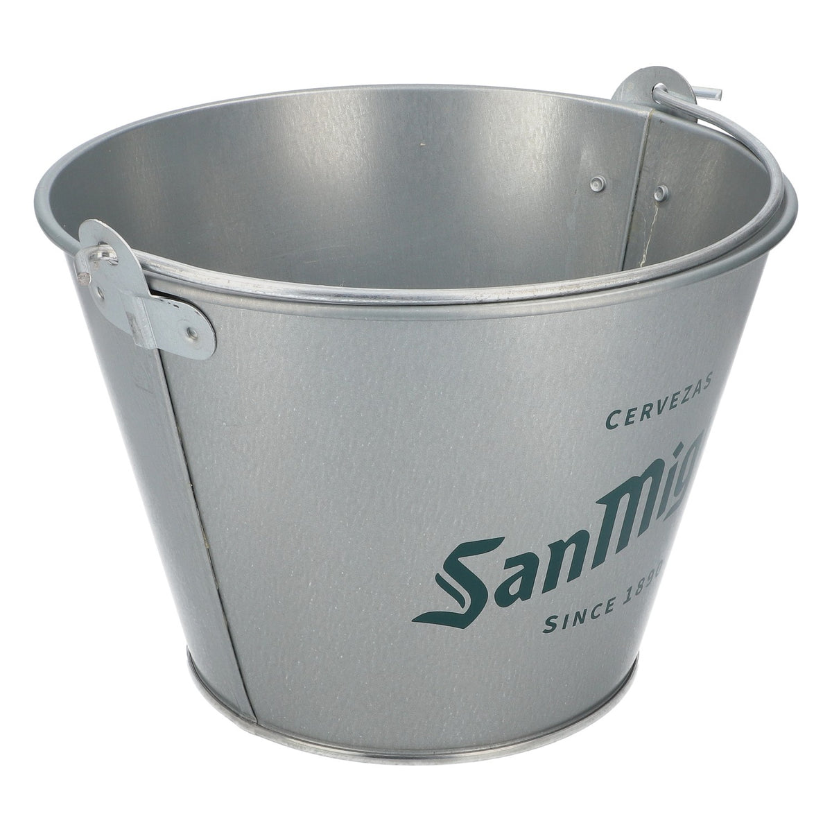 Seau à glace pour bouteilles de bière San Miguel Icecube5l avec inscription verte – Vue 4
